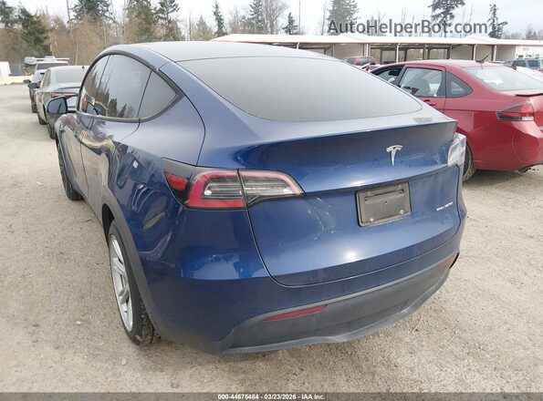 5YJYGDEE1LF032942 2020 TESLA MODEL Y Blue Trasero izquierdo