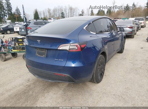 5YJYGDEE1LF032942 2020 TESLA MODEL Y Blue Trasero derecho