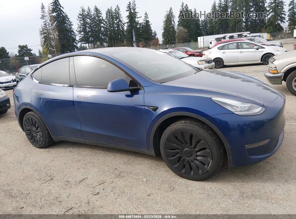 5YJYGDEE1LF032942 2020 TESLA MODEL Y Blue Vista interior trasera