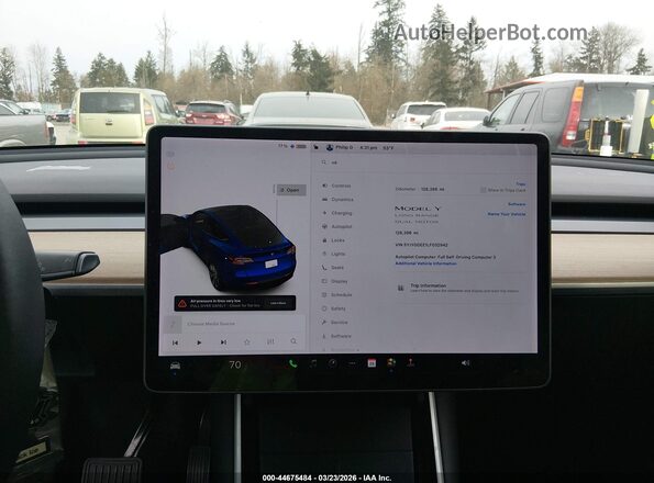 5YJYGDEE1LF032942 2020 TESLA MODEL Y Blue 