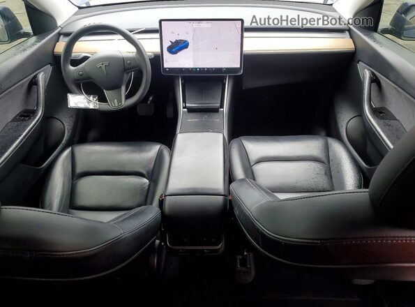 5YJYGDEE1MF070530 2021 TESLA MODEL Blue Dashboard view