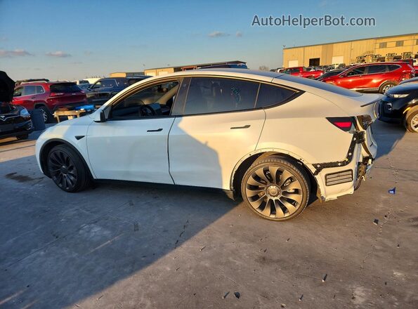 5YJYGDEE1MF077560 2021 TESLA MODEL White Հետևի ձախ
