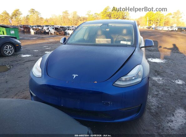 5YJYGDEE1MF092494 2021 TESLA MODEL Y Blue Vista del cuadro de instrumentos