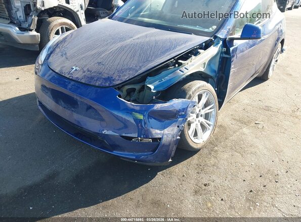5YJYGDEE1MF203710 2021 TESLA MODEL Y Blue Դիմացի տեսք