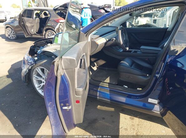 5YJYGDEE1MF203710 2021 TESLA MODEL Y Blue Սալոնի դիմացի տեսք