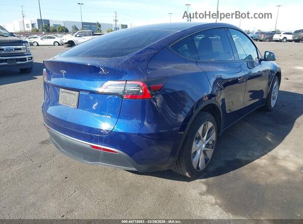 5YJYGDEE1MF203710 2021 TESLA MODEL Y Blue Հետևի աջ