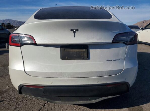 5YJYGDEE1MF216375 2021 TESLA MODEL White Widok z tyłu