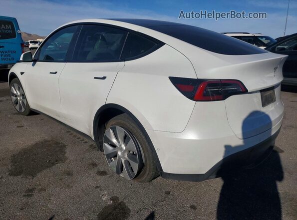 5YJYGDEE1MF216375 2021 TESLA MODEL White Tył lewy