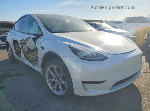 5YJYGDEE1MF216375 2021 TESLA MODEL White Przód prawy