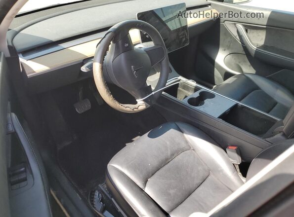 5YJYGDEE1MF280898 2021 TESLA MODEL White Առջևի վահանակի տեսք