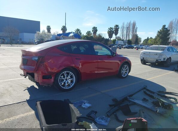 5YJYGDEE2MF070794 2021 TESLA MODEL Y Red Tył prawy