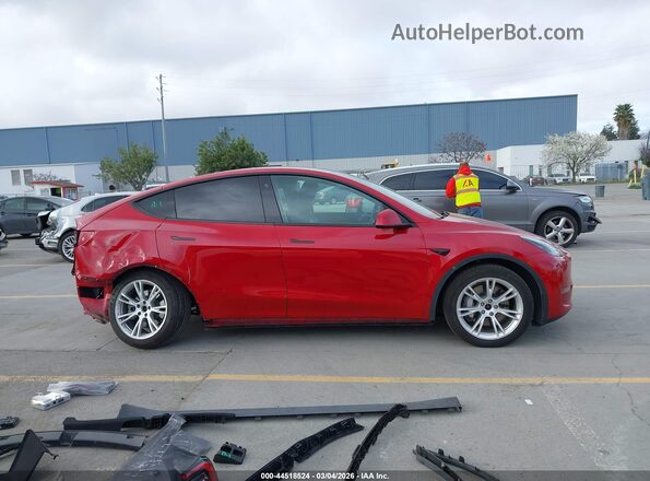 5YJYGDEE2MF070794 2021 TESLA MODEL Y Red Widok wnętrza 360 stopni