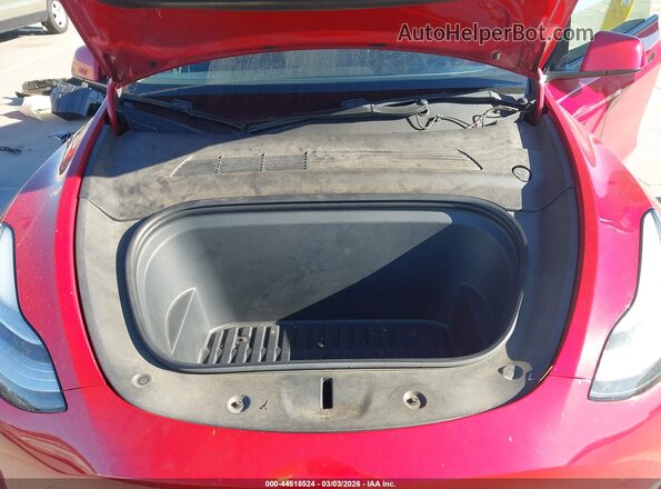 5YJYGDEE2MF070794 2021 TESLA MODEL Y Red Widok z tyłu