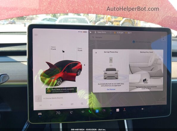 5YJYGDEE2MF070794 2021 TESLA MODEL Y Red 