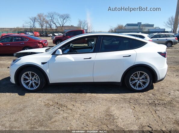 5YJYGDEE2MF183421 2021 TESLA MODEL Y White სალონის 360-გრადუსიანი ხედი