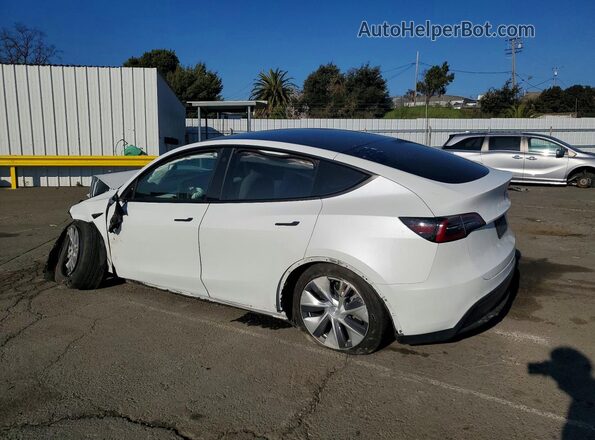 5YJYGDEE2MF211282 2021 TESLA MODEL Белый Задняя левая четверть