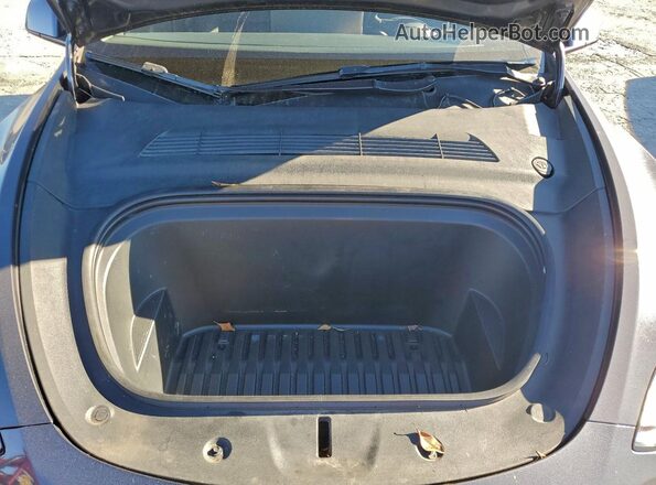5YJYGDEE2MF305937 2021 TESLA MODEL Gray Rear interior view