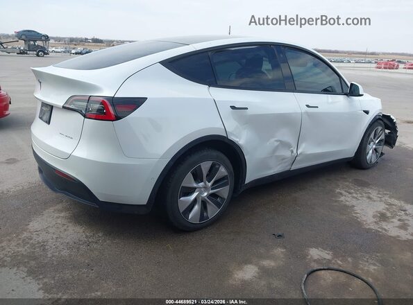 5YJYGDEE3MF109229 2021 TESLA MODEL Y White Հետևի աջ