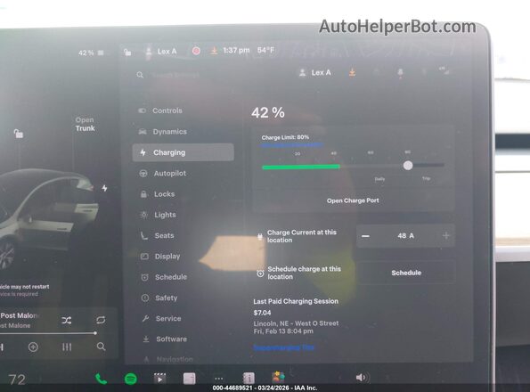 5YJYGDEE3MF109229 2021 TESLA MODEL Y White 