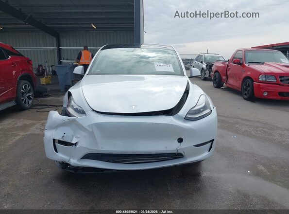 5YJYGDEE3MF109229 2021 TESLA MODEL Y White Սարքավորումների վահանակի տեսք