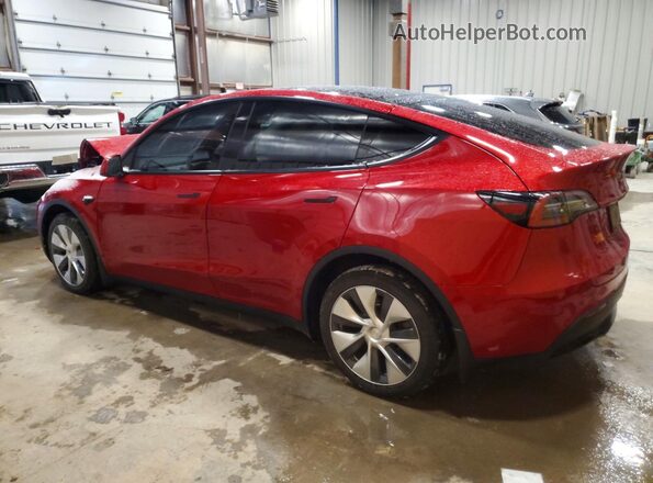 5YJYGDEE3MF152730 2021 TESLA MODEL Red Tył lewy