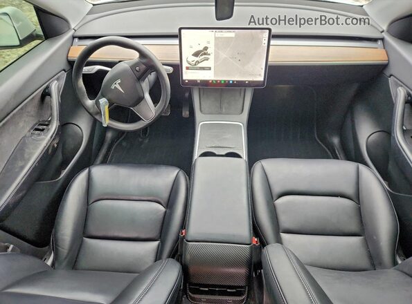 5YJYGDEE3MF257543 2021 TESLA MODEL White Vista del salpicadero