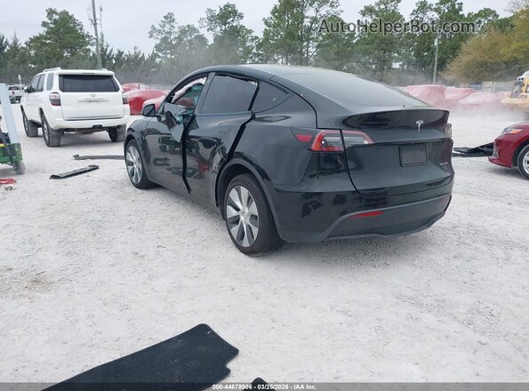 5YJYGDEE3MF300522 2021 TESLA MODEL Y Black Հետևի ձախ