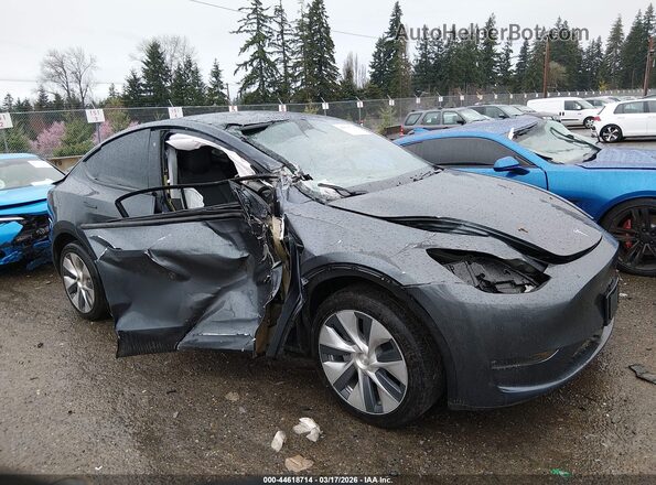 5YJYGDEE4LF050447 2020 TESLA MODEL Y Gray Vista del cuadro de instrumentos