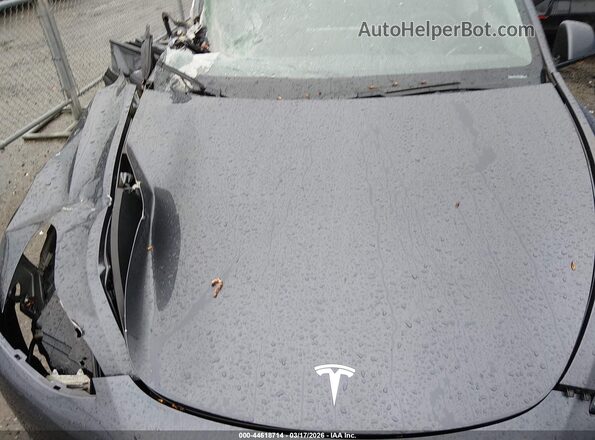 5YJYGDEE4LF050447 2020 TESLA MODEL Y Gray Vista trasera