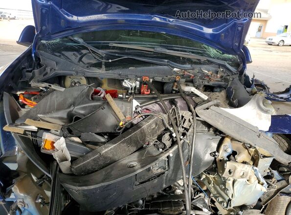 5YJYGDEE4MF095423 2021 TESLA MODEL Синий Вид задней части салона