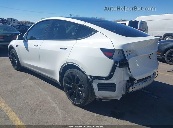 5YJYGDEE4MF151859 2021 TESLA MODEL Y White Հետևի ձախ
