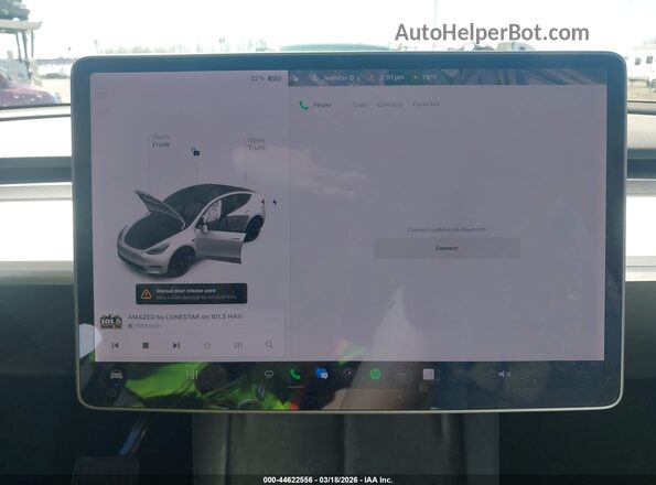 5YJYGDEE4MF151859 2021 TESLA MODEL Y White 