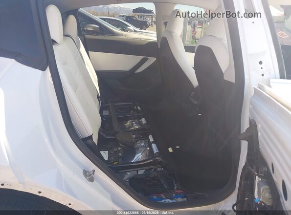 5YJYGDEE4MF151859 2021 TESLA MODEL Y White VIN կոդի պիտակի տեսք