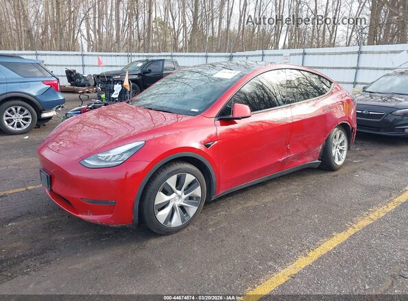 5YJYGDEE5LF035052 2020 TESLA MODEL Y Красный Передняя левая четверть