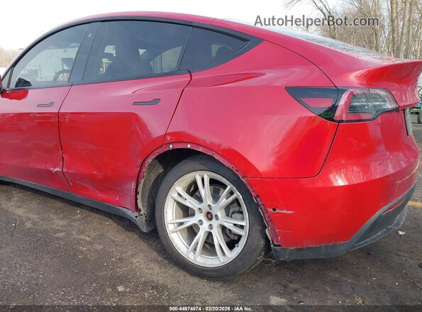 5YJYGDEE5LF035052 2020 TESLA MODEL Y Красный Вид спереди