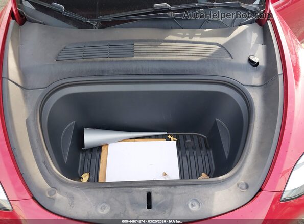 5YJYGDEE5LF035052 2020 TESLA MODEL Y Красный Вид сзади