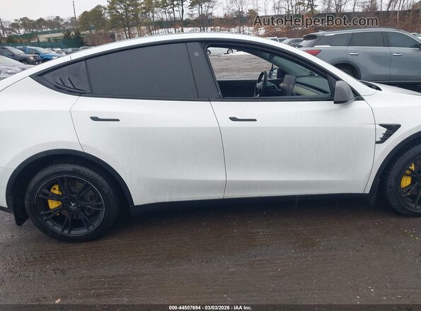 5YJYGDEE5MF185082 2021 TESLA MODEL Y White Вид задньої частини салону