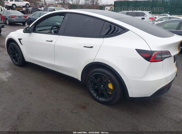 5YJYGDEE5MF185082 2021 TESLA MODEL Y White Задня ліва чверть