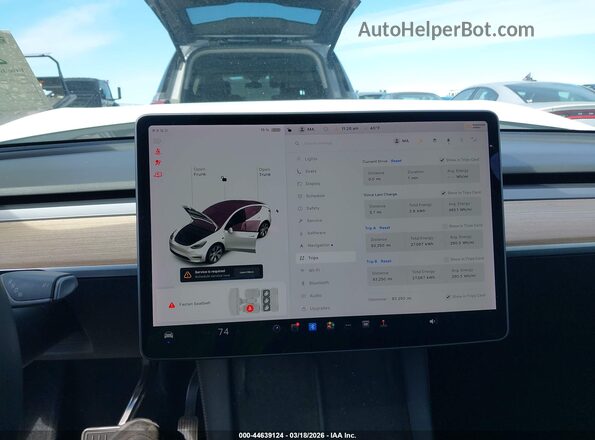 5YJYGDEE5MF204830 2021 TESLA MODEL Y White 