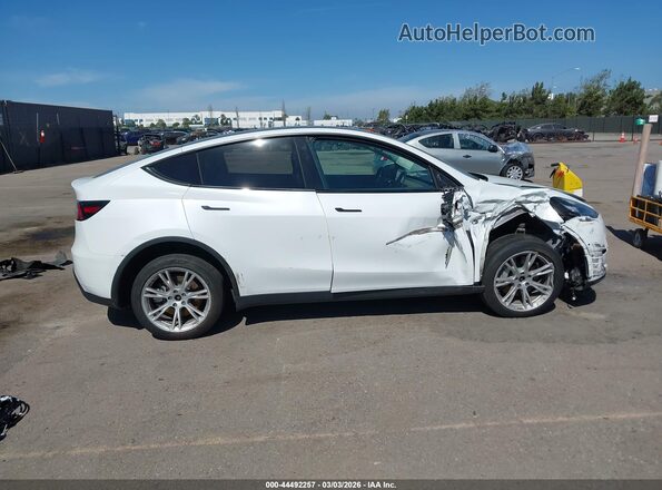 5YJYGDEE5MF281228 2021 TESLA MODEL Y White Սալոնի հետևի տեսք