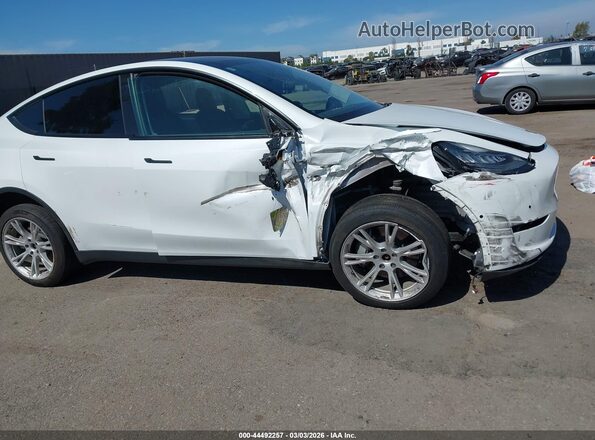 5YJYGDEE5MF281228 2021 TESLA MODEL Y White Դիմացի տեսք