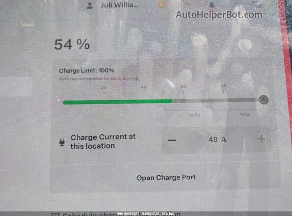 5YJYGDEE5MF281228 2021 TESLA MODEL Y White 