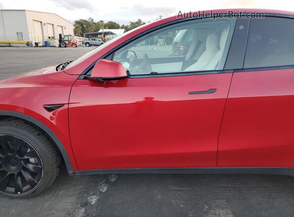5YJYGDEE6MF102856 2021 TESLA MODEL Burgundy Vista del salpicadero