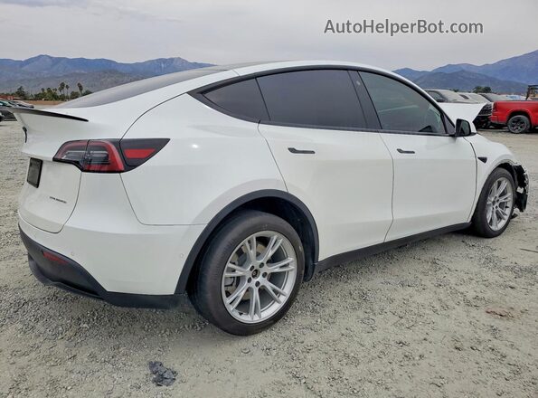 5YJYGDEE6MF195927 2021 TESLA MODEL Белый Задняя правая четверть