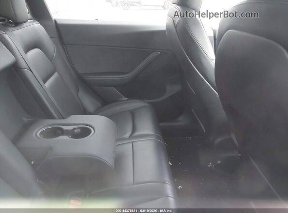 5YJYGDEE6MF263224 2021 TESLA MODEL Y White Vista de la etiqueta del VIN