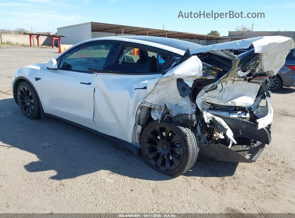 5YJYGDEE6MF275924 2021 TESLA MODEL Y White Задня ліва чверть