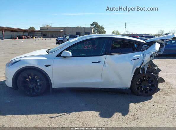 5YJYGDEE6MF275924 2021 TESLA MODEL Y White Вид задньої частини салону