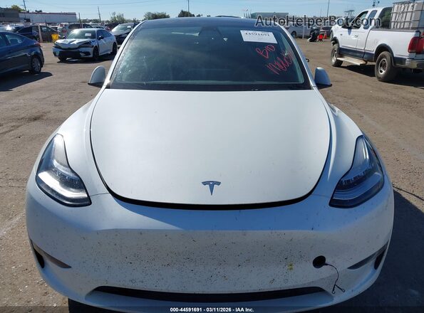 5YJYGDEE6MF275924 2021 TESLA MODEL Y White Вид панелі приладів