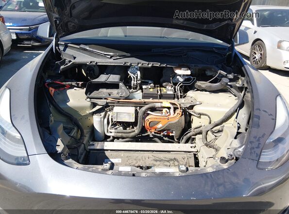 5YJYGDEE6MF277303 2021 TESLA MODEL Y Gray Rear view