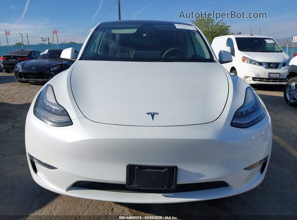5YJYGDEE7LF013781 2020 TESLA MODEL Y White Սալոնի հետևի տեսք